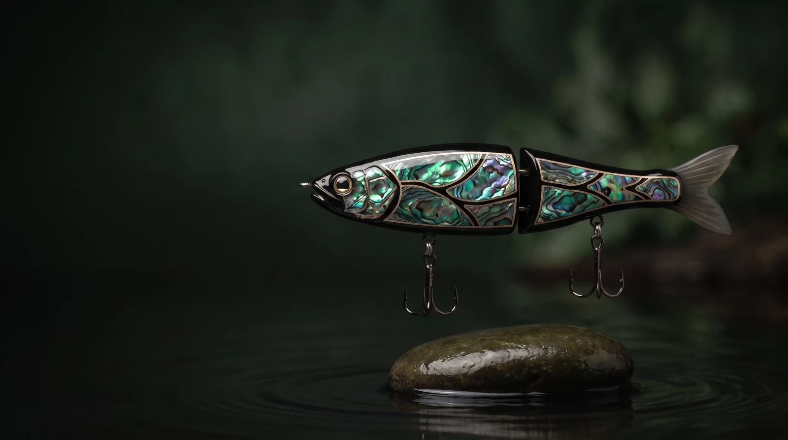 Abalone Noir hard-swimbait concept